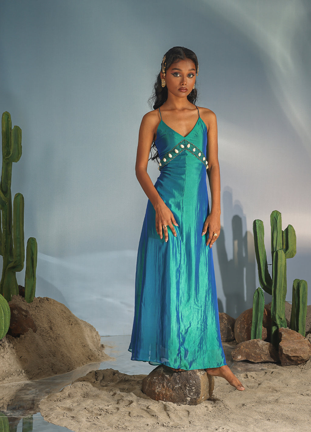 Nile slip Dress