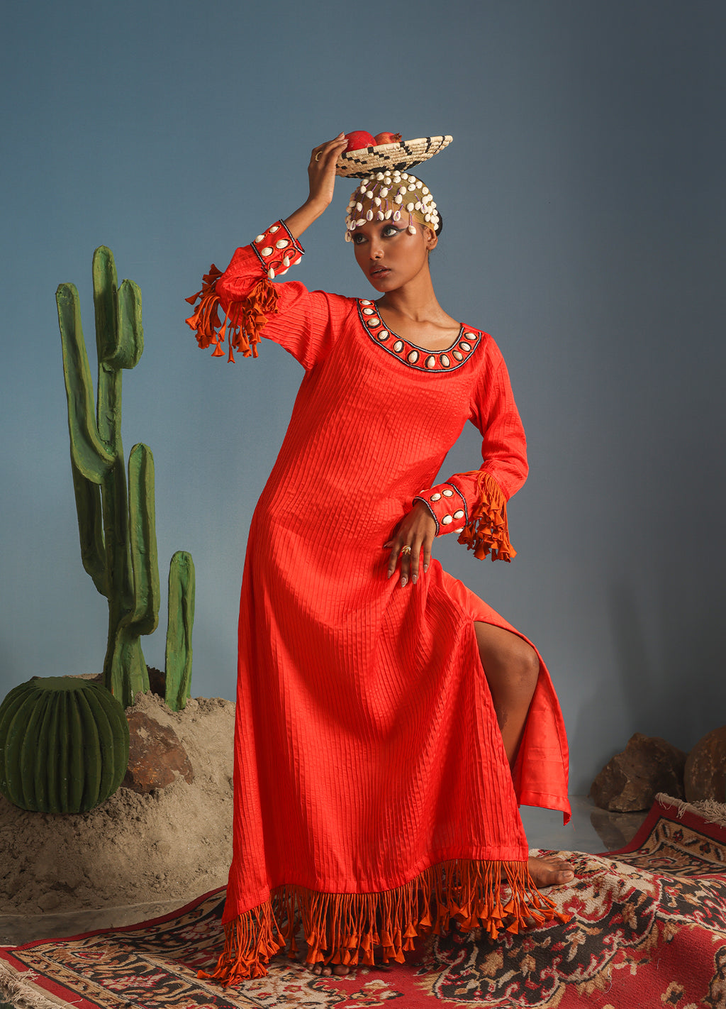 Nasieku Malkia Long dress