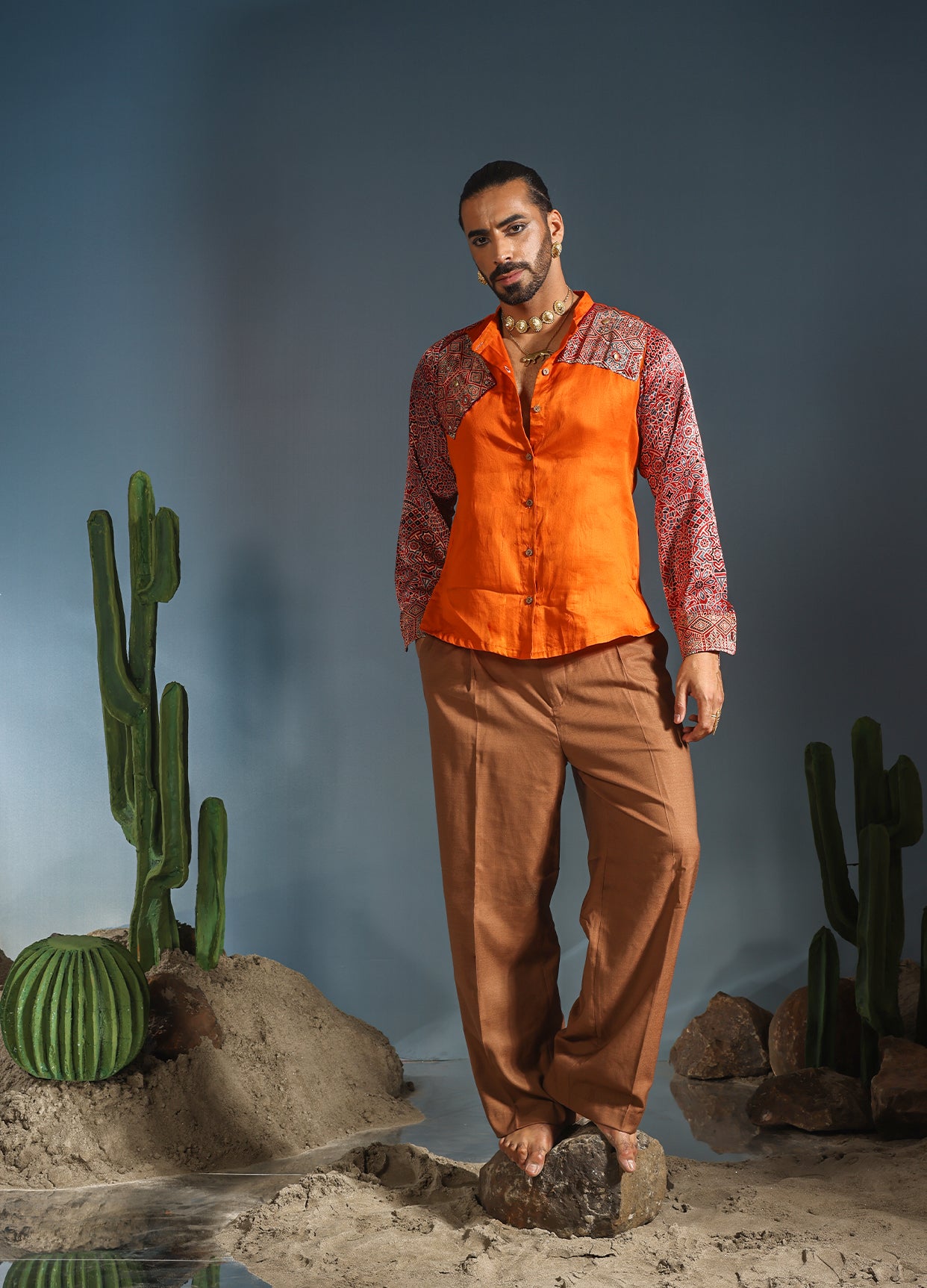 Kyau Men Resort Shirt