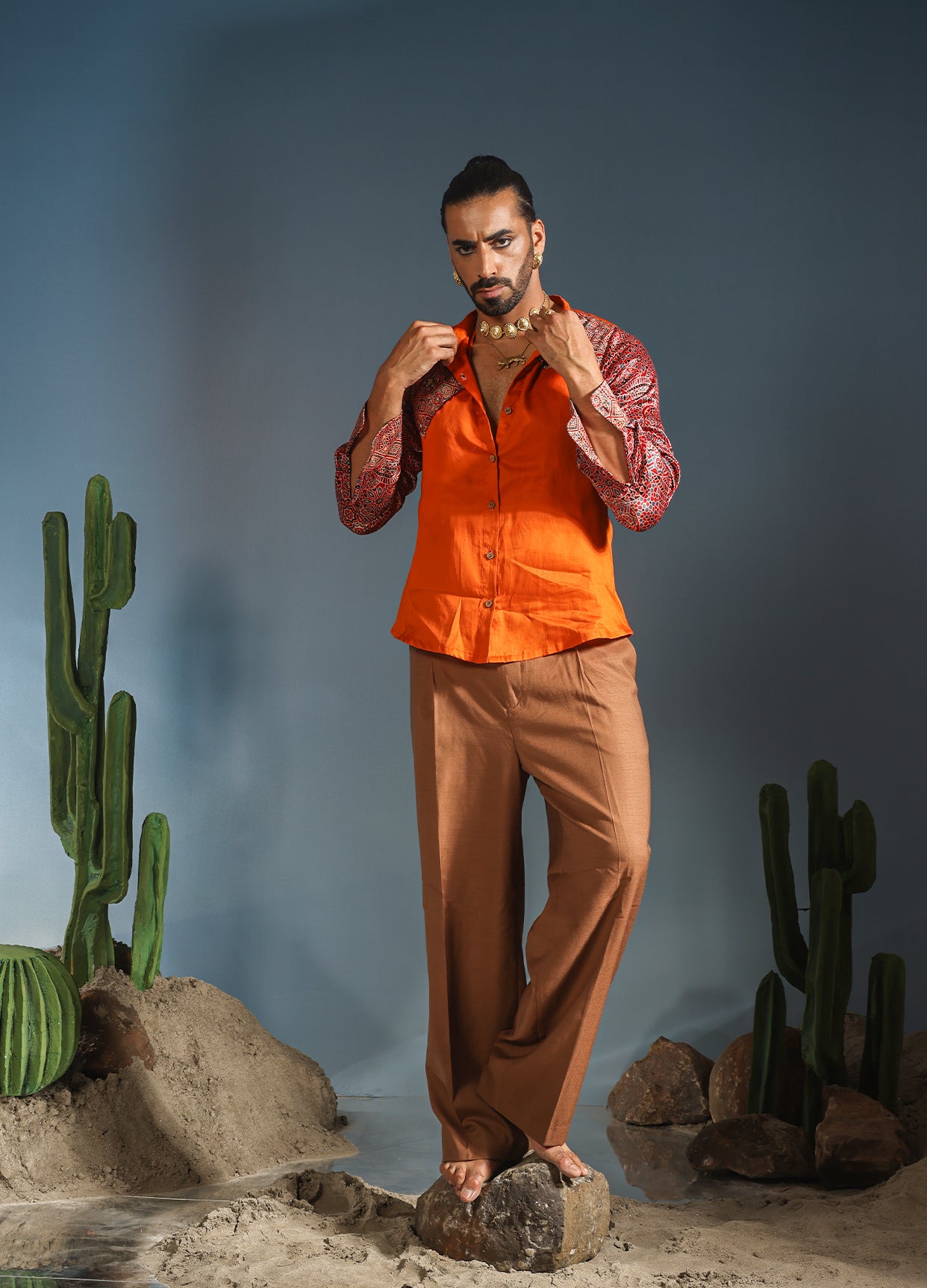 Kyau Men Resort Shirt