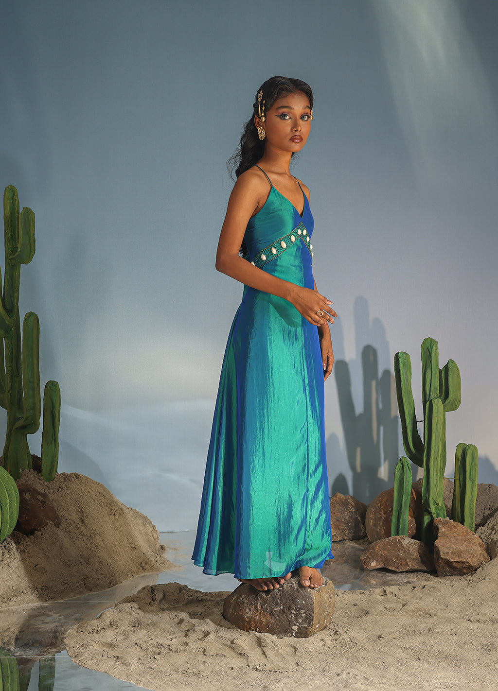 Nile slip Dress