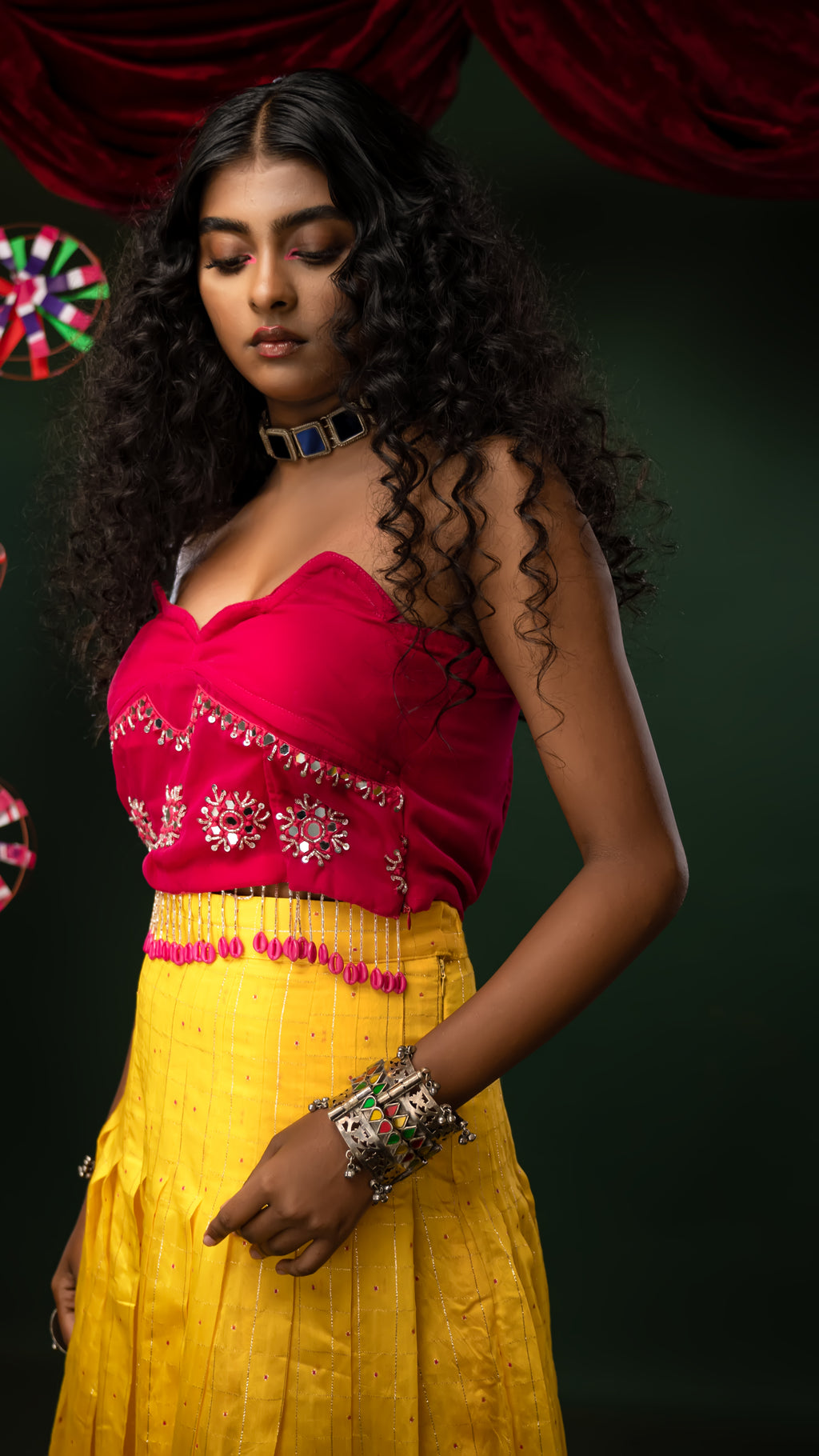 Phuljhari Saree Set (Pre-Draped Saree)