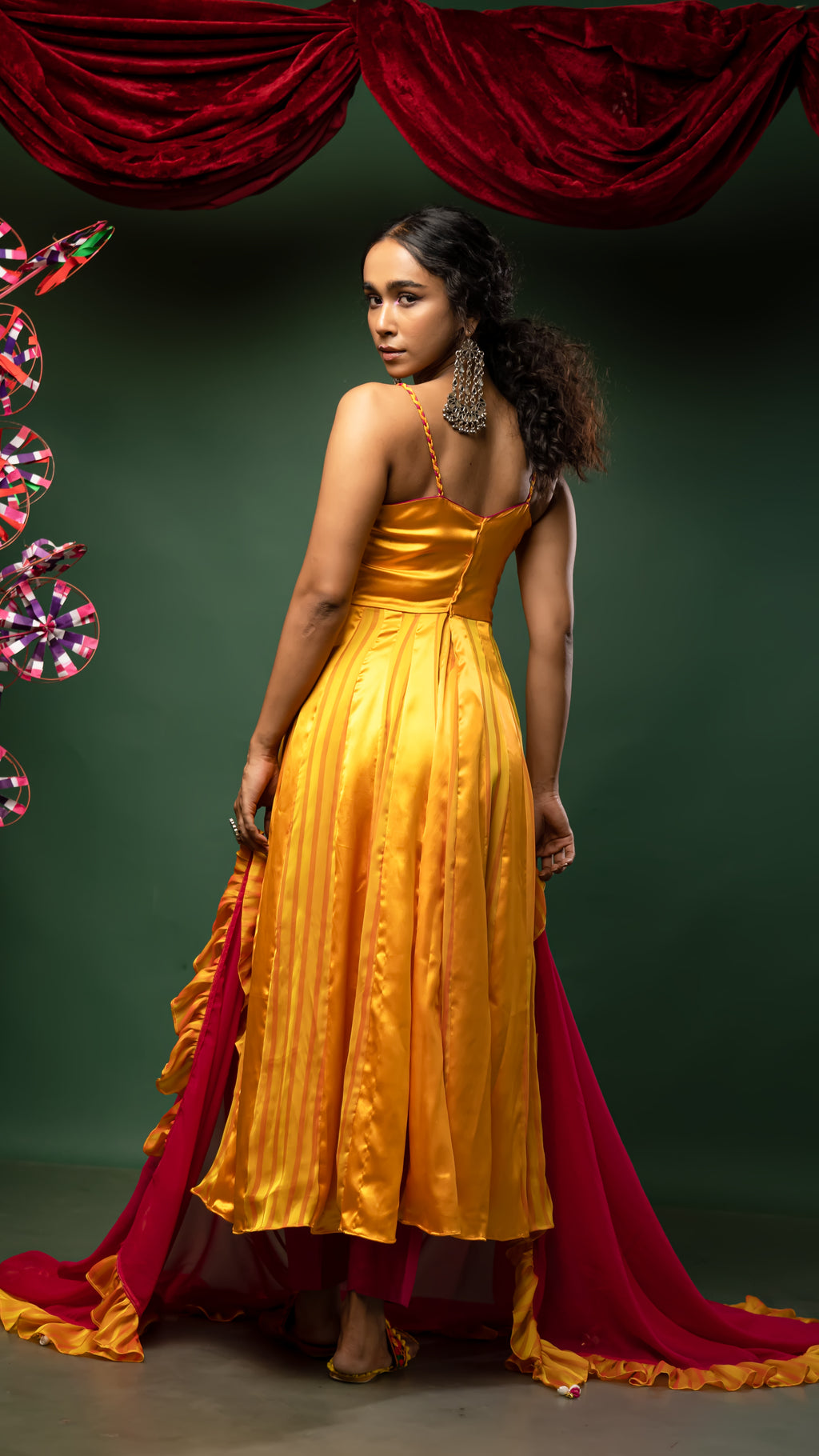 Merry go around Anarkali Set