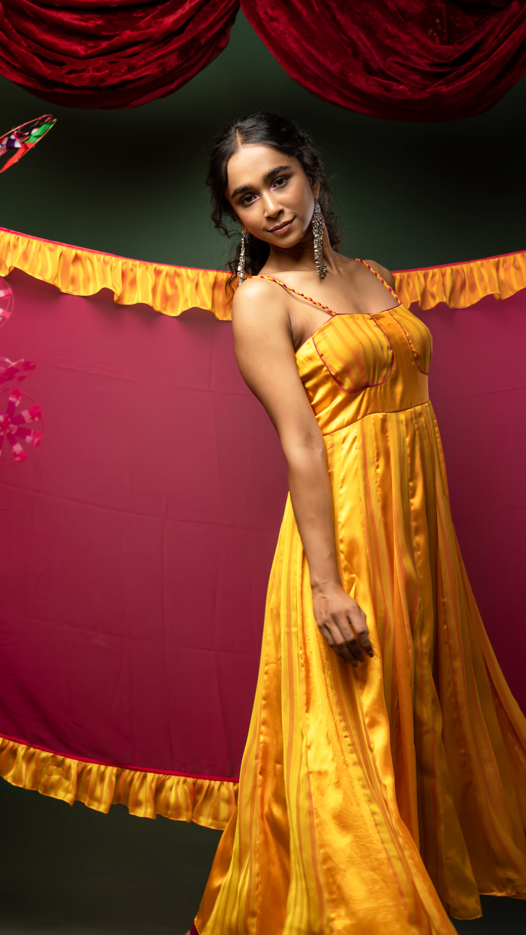 Merry go around Anarkali Set