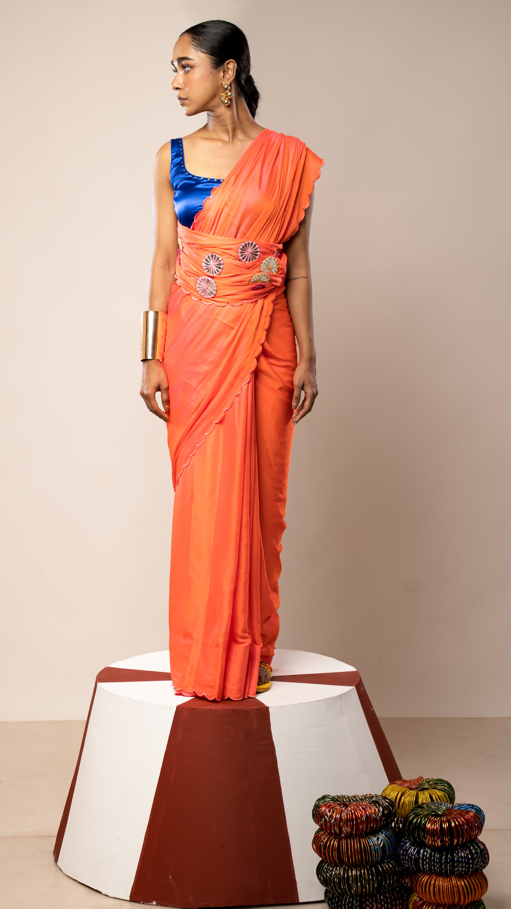 Kanch Ki Churi Saree Blouse
