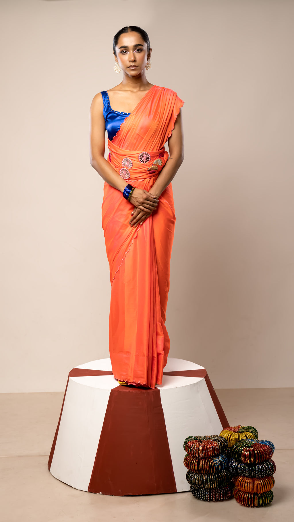 Kanch Ki Churi Saree Blouse