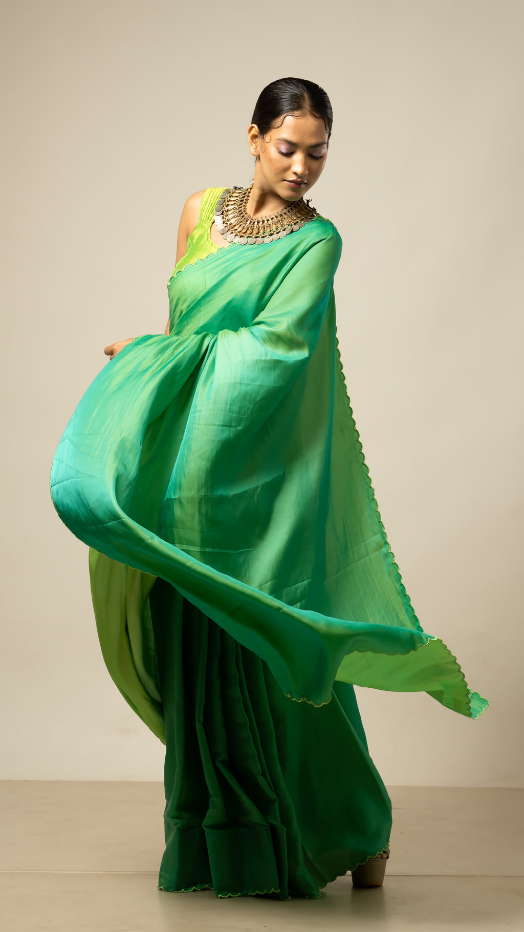 Mango Bite Saree