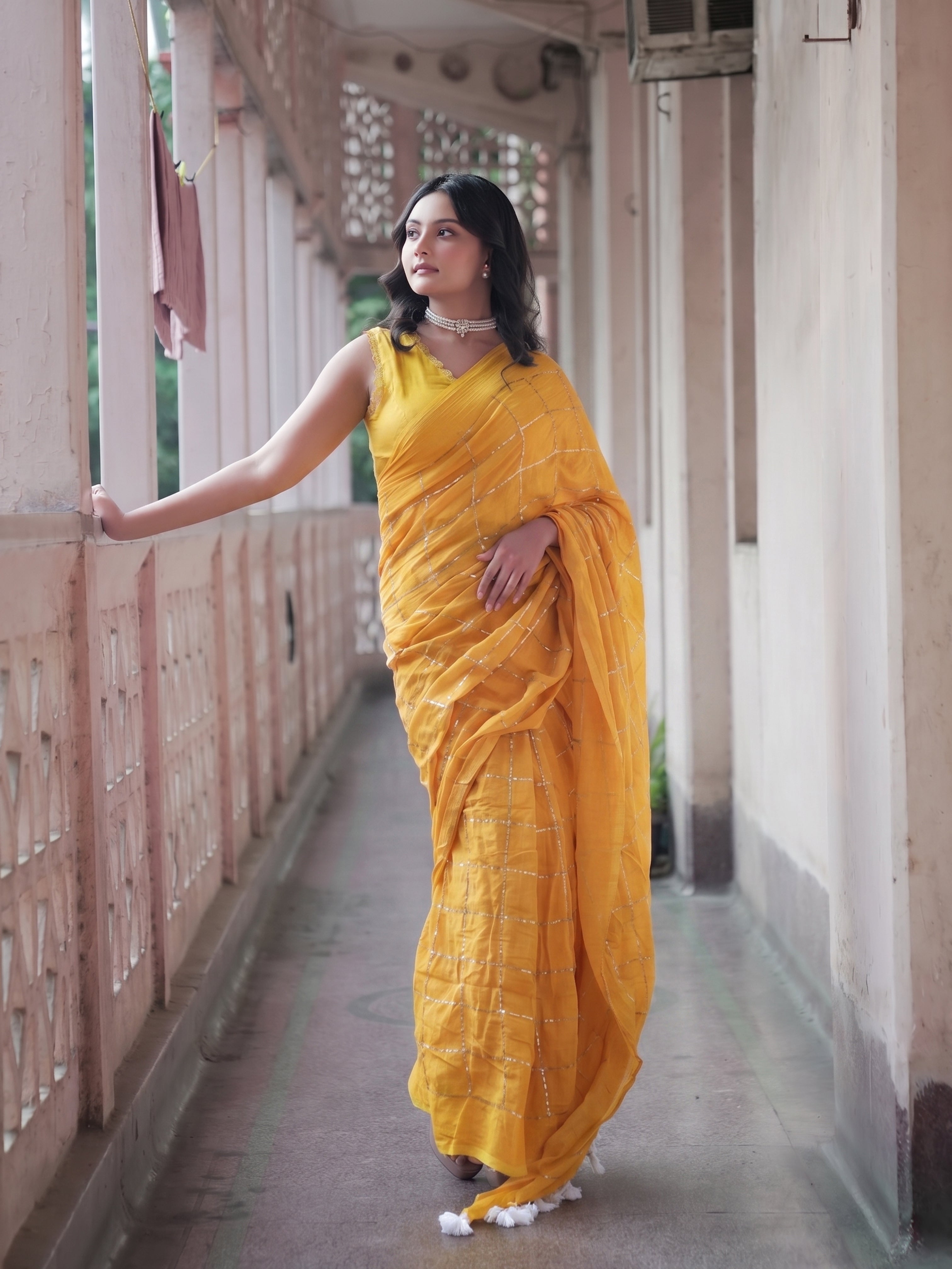 Mango sorbet Saree