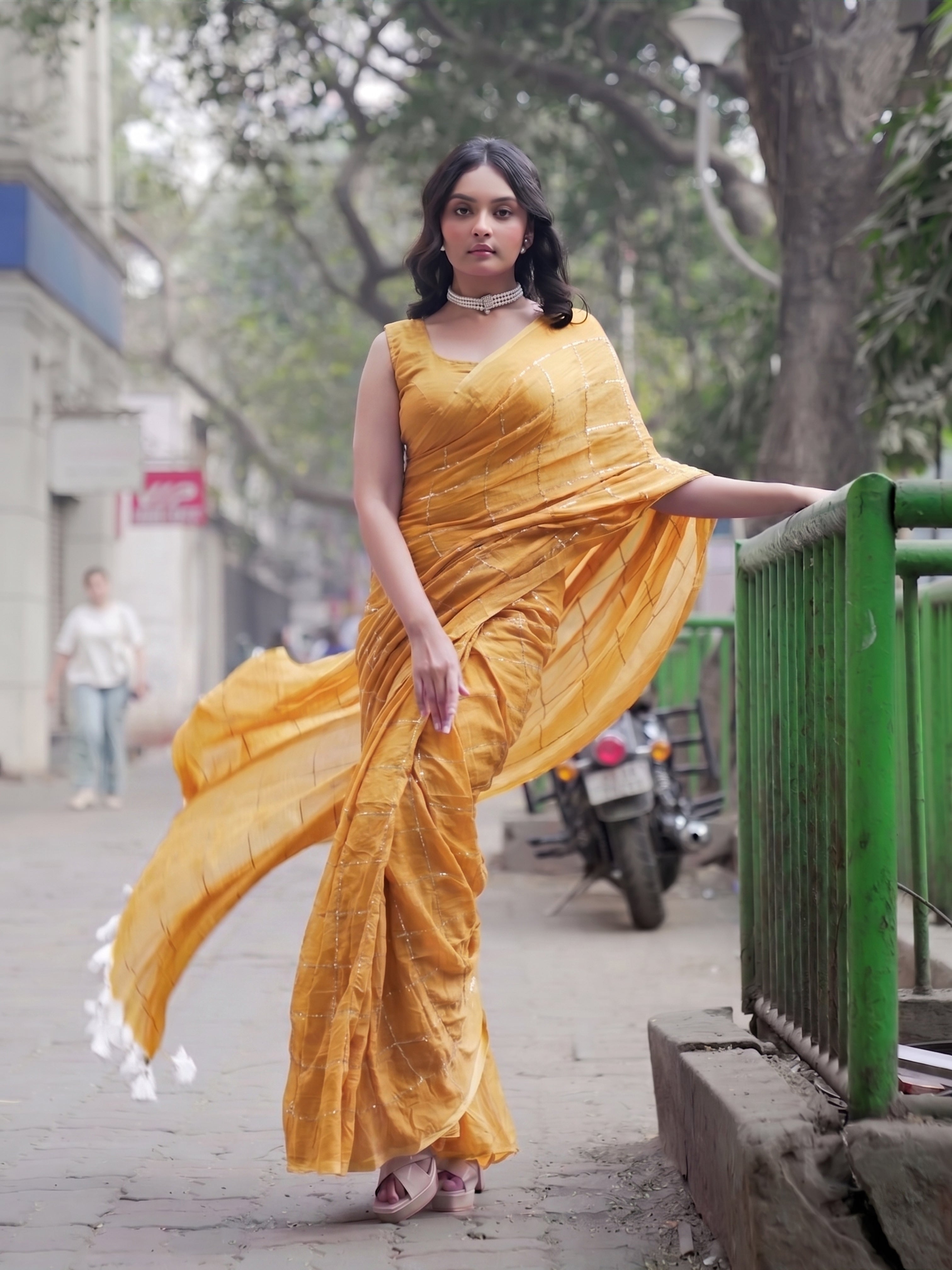 Mango sorbet Saree