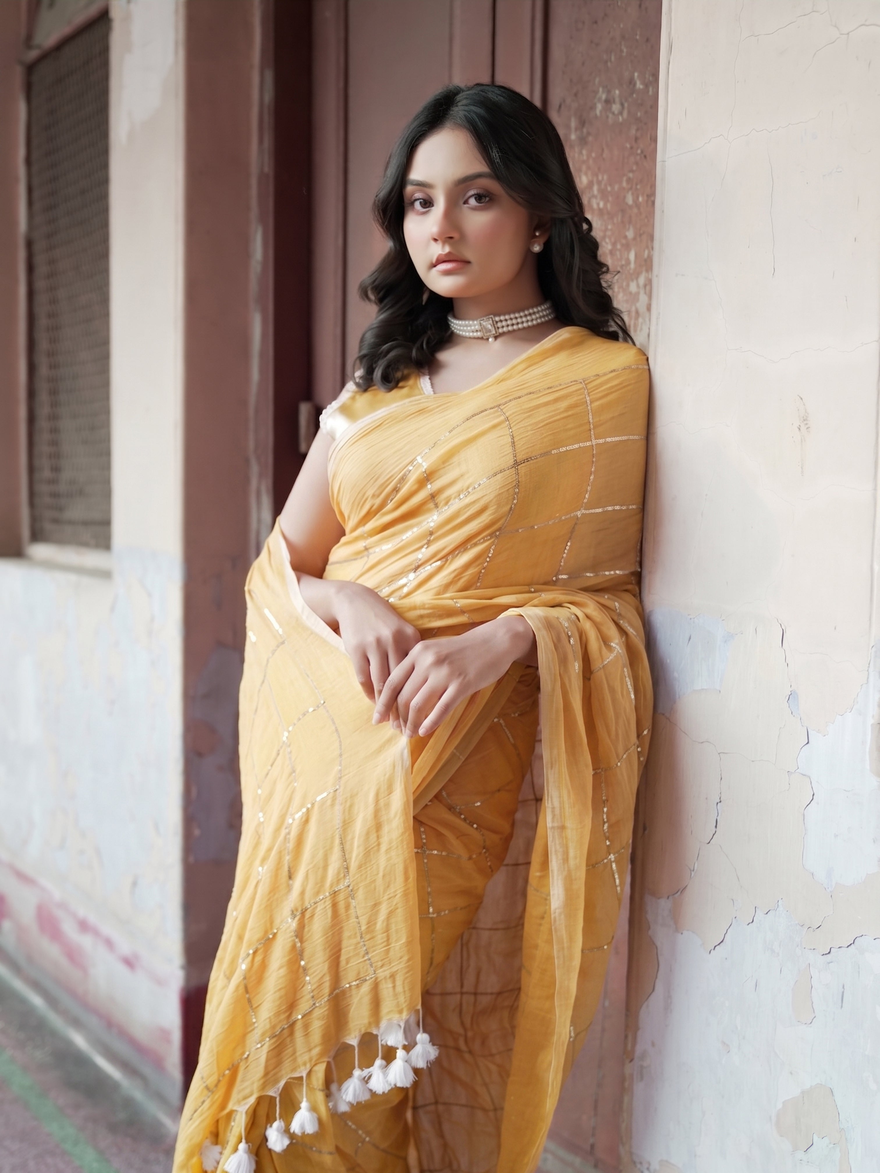 Mango sorbet Saree