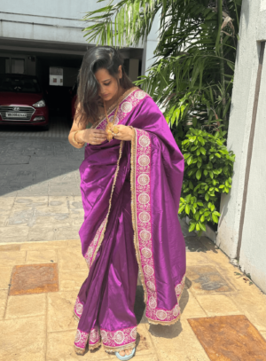 Jamuni Rang Saree