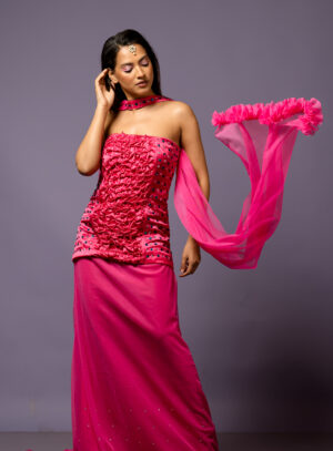 Candy Floss Lehenga Set